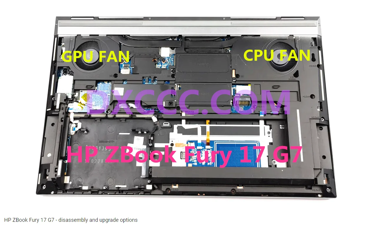 M20097-001 COOLER FOR HP ZBook Fury 17 G7 CPU COOLING FAN