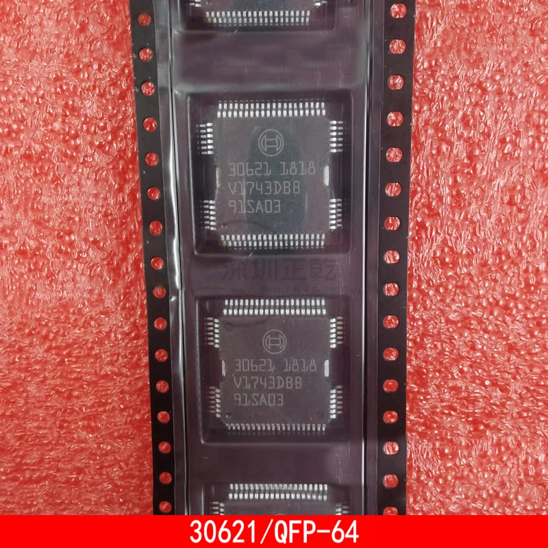 1-5PCS 30621 QFP-64 IC for injection drive chip of BOSCH Volkswagen Santana engine computer board