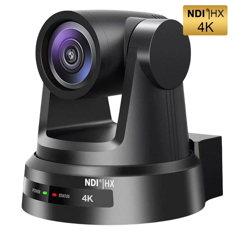 H430 우수한 NDI HX POE 4K 30X PTZ 화상 회의 카메라 sdi + hdmi + ip + usb vMix 라이브 스트리밍 방송 스튜디오, 교회, 이벤트