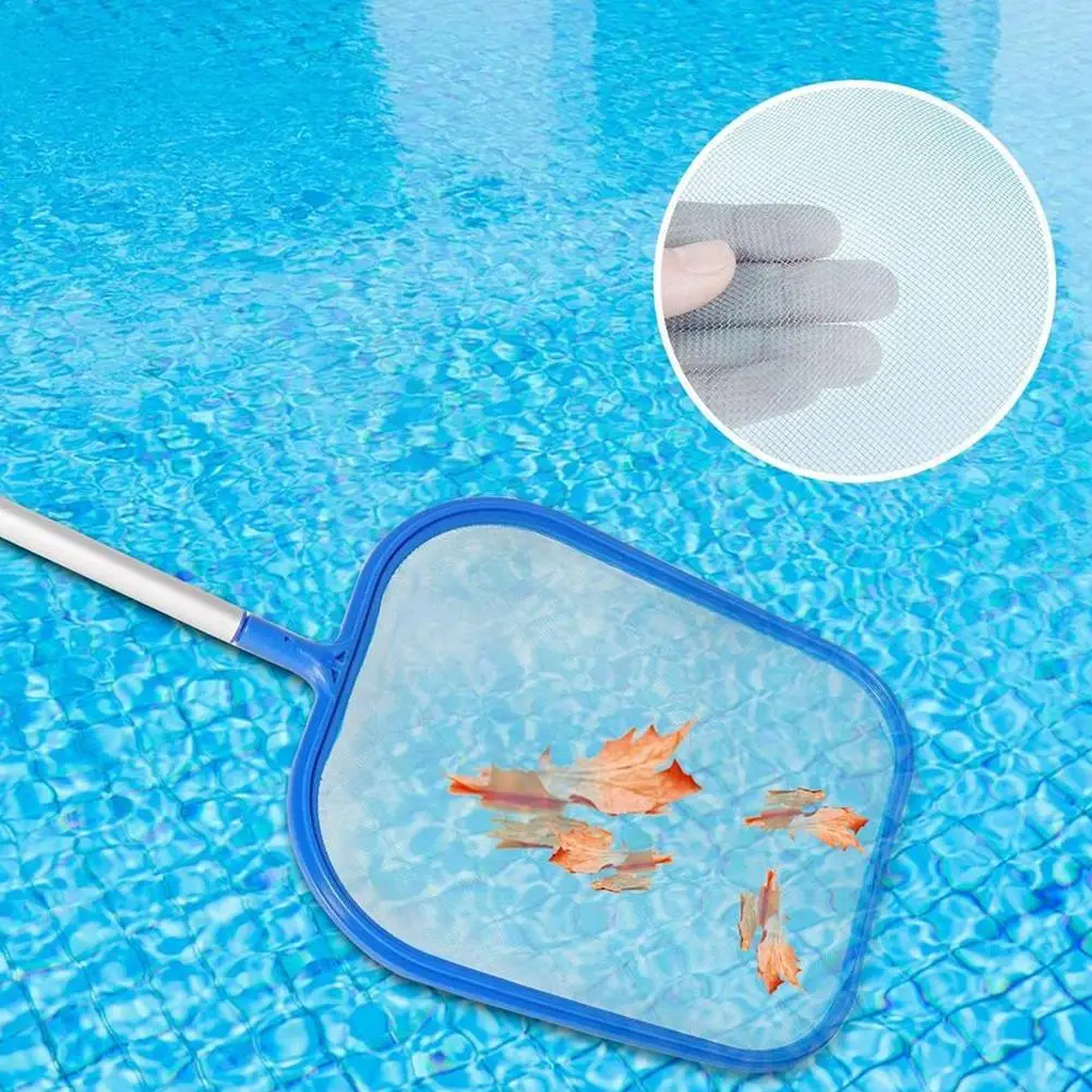 1pcs-Pool-Cleaning-Five-section-Pole-Net-Swimming-Pool-Leaf-Cleaning-Skimmer-Cleaner-Net-Accessories-Water.jpg 1Db Medence Tisztítása Ötrészes Pólus Nettó Úszóalevelek Tisztító Edzőtisztító Kiegészítők Vízmedence Mély Fogás C7R4 - Image 4