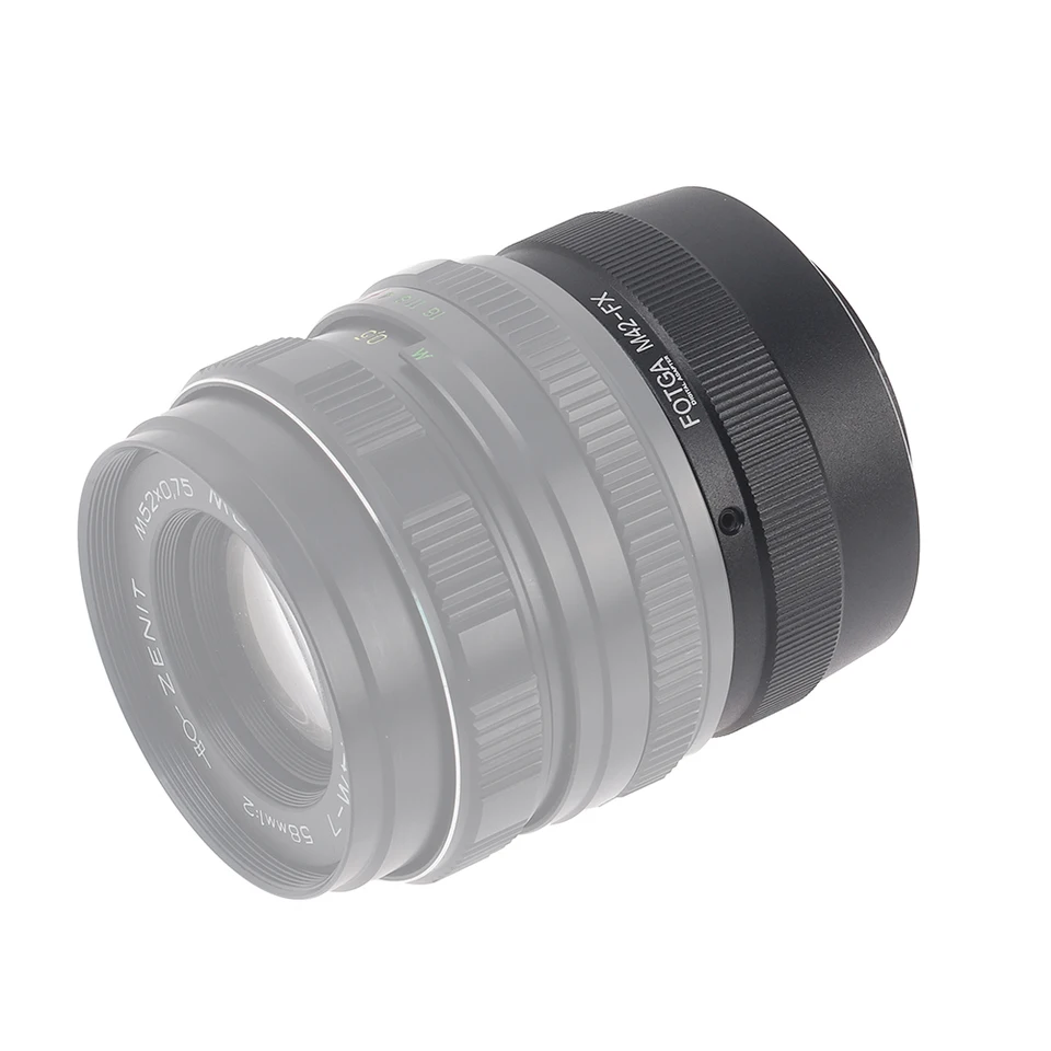 カメラマウントアダプター富士 X  PRO Fujifilm x fx x100t xt10 xt20 xt1 xa2 xa3用fotgam42レンズ