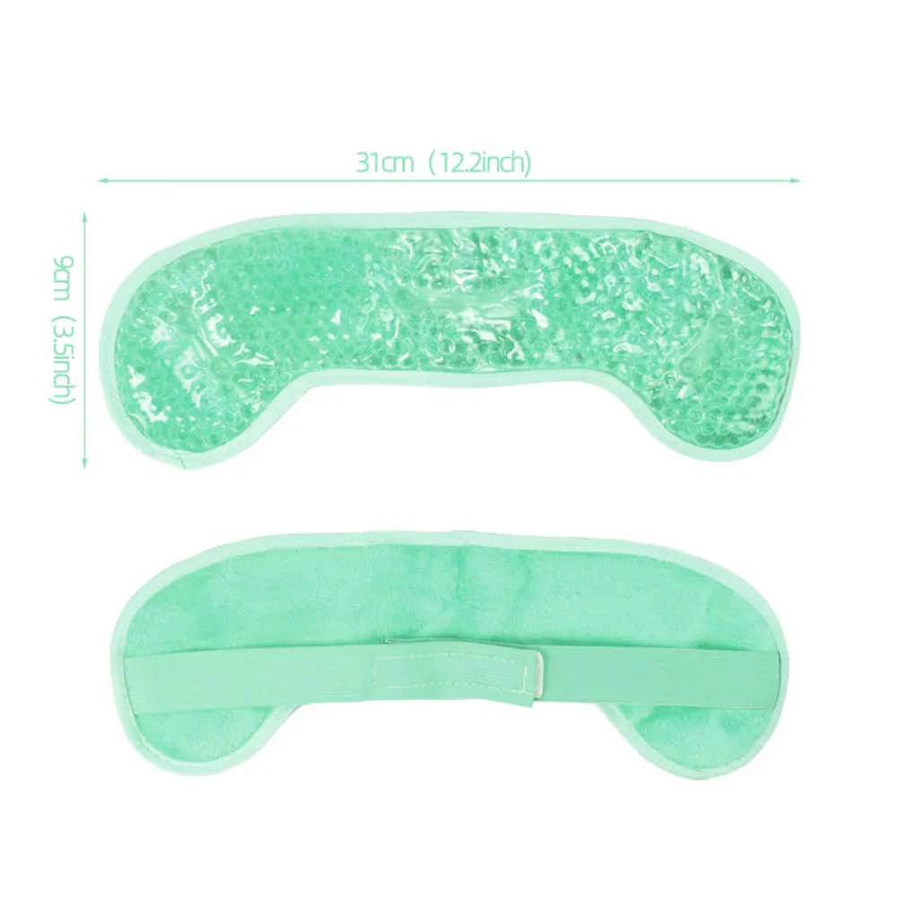 Hot or Cold Compress Head Gel Ice Pack Hot Therapy Gel Bead Migraine Ice Wrap Women Beauty Reusable Headache Ice Bag