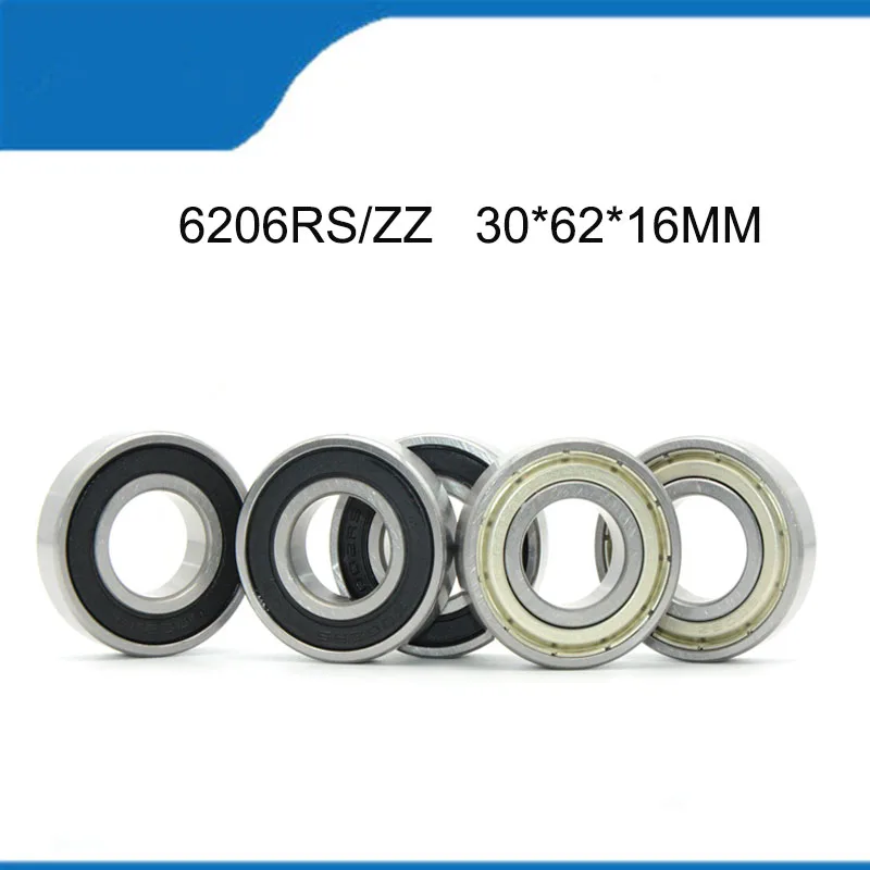

5 шт., подшипники 6206-2RS / 6206ZZ (30 мм x 62 мм x 16 мм)