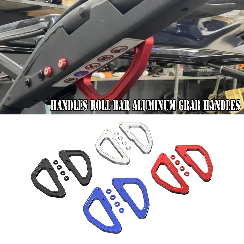 

UTV For Can-Am Maverick MAX Turbo R/RR- XRS/STD/Smart 2020 2021-2023 2024 Grab Handle Hand Holder Aluminum Roll Bar grab handles