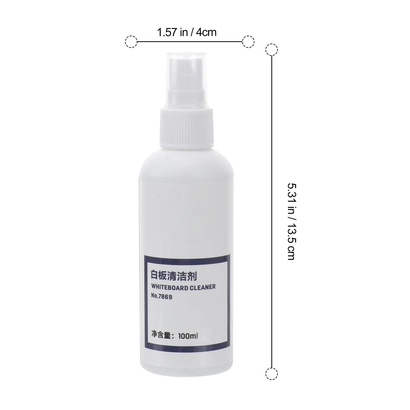 화이트보드 클리너 스프레이 지우개 물, 병당 100ml, 2 개