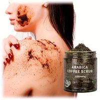 MELAO Arabica Coffee Scrub - All Natural Exfoliating Body Scrub for Skin Care Dead Sea Salt and Arabica Coffee Moisturizing 4
