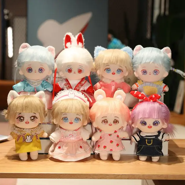 20cm kawaii idol boneca anime estrela de pelúcia bonecas recheadas