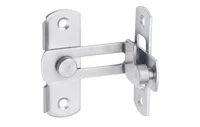Sliding Barn Door Latch for Locking Sliding 90 Degree Right Angle Door Lock Gate Bolt Wine Cabinet Closet Window Door Lock Plug 4