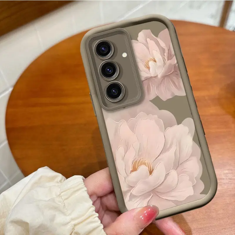 Vibrant Giant Flowers Sky Eye Phone Case Cover