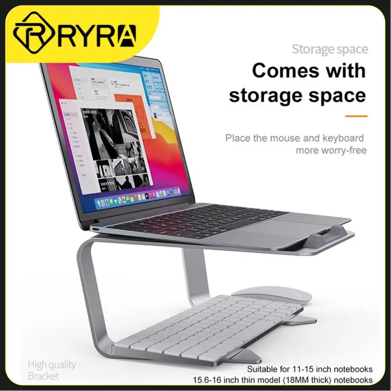 

RYRA P49 Portable Aluminum Alloy Laptop Stand Cooling Laptop Bracket Detachable Riser For Macbook Pro iPad 11-17inch