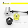 Double Face Tap Rubber Hammer 25mm 30mm 35mm 40mm 45mm Multifunctional Glazing Window Beads Hammers Nylon Head Rubber Mallet 4