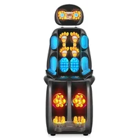 Full Spectrum Massage Cushion - Electric Vibrating Chair for Complete Body Relief, Neck to Leg, Includes Heating Function 1