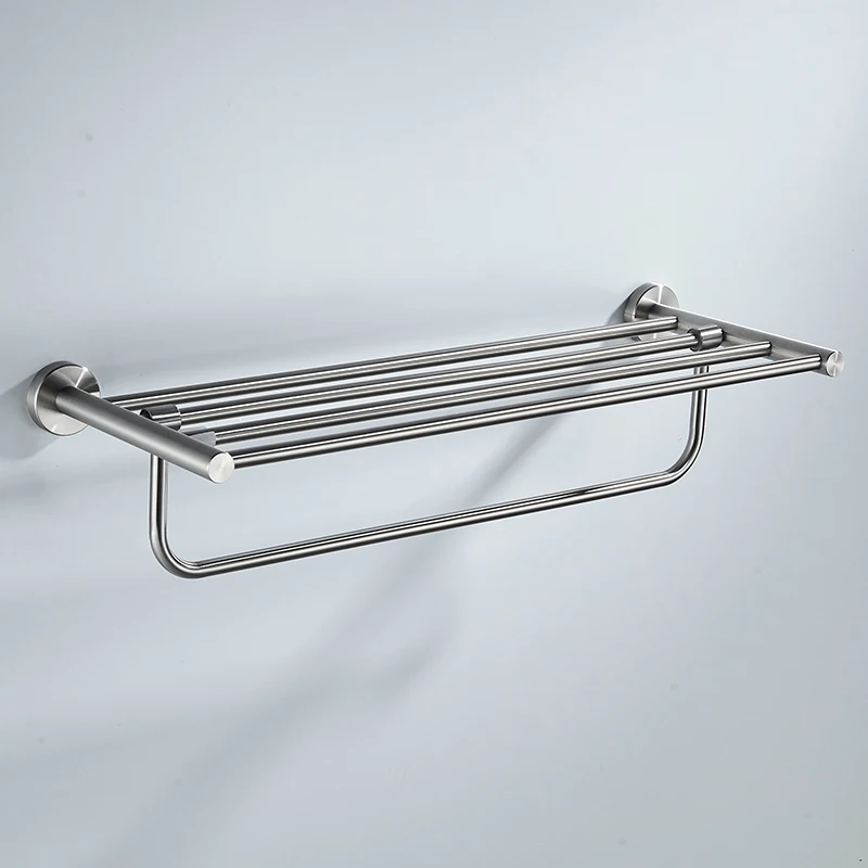 Description Picture 5 of item304SUS Towel rack Four poles Wall-Mounted Bathroom Item Shelf Suitable for Shower Rooms Bathroom Accessories