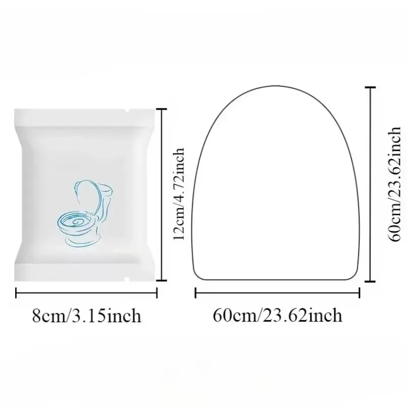 Portable Disposable Toilet Seat Covers Image 1