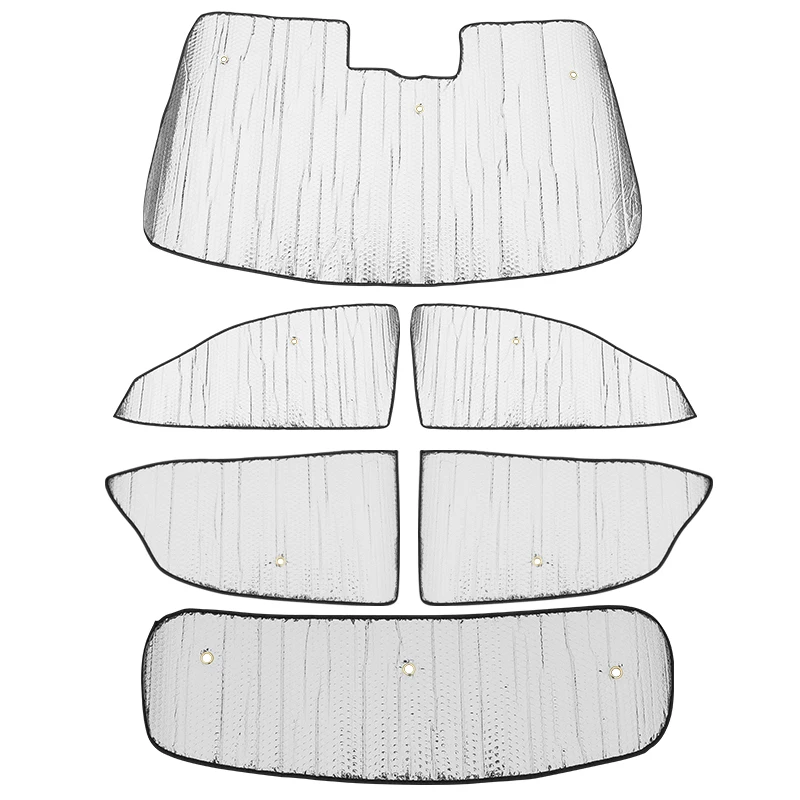 FOXZY Parasole per Parabrezza Auto per Volvo XC90 II 2015-2023, Copertura Visiere Blocco UV Pieghevole Anteriore Parasole Copertura Protezione Accessori,A Black