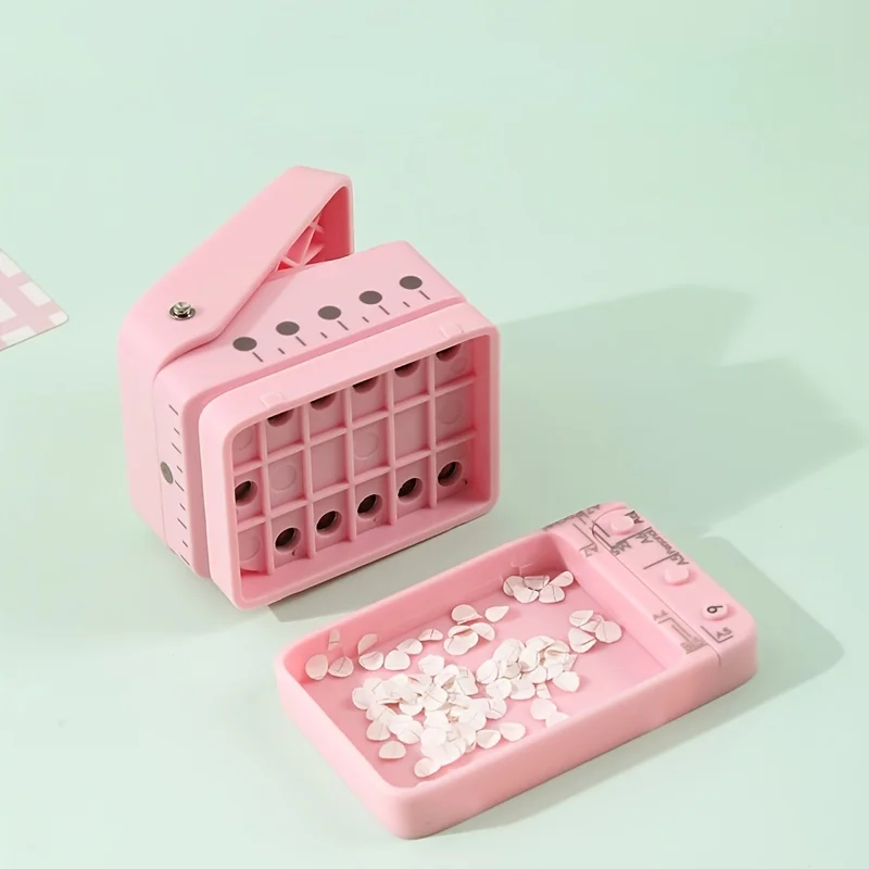 3-in-1 종이펀치, 1/3/5홀 구멍, 구멍 크기 5mm, 한 번에 15페이지 펀칭 가능, 간편한 수동 조작