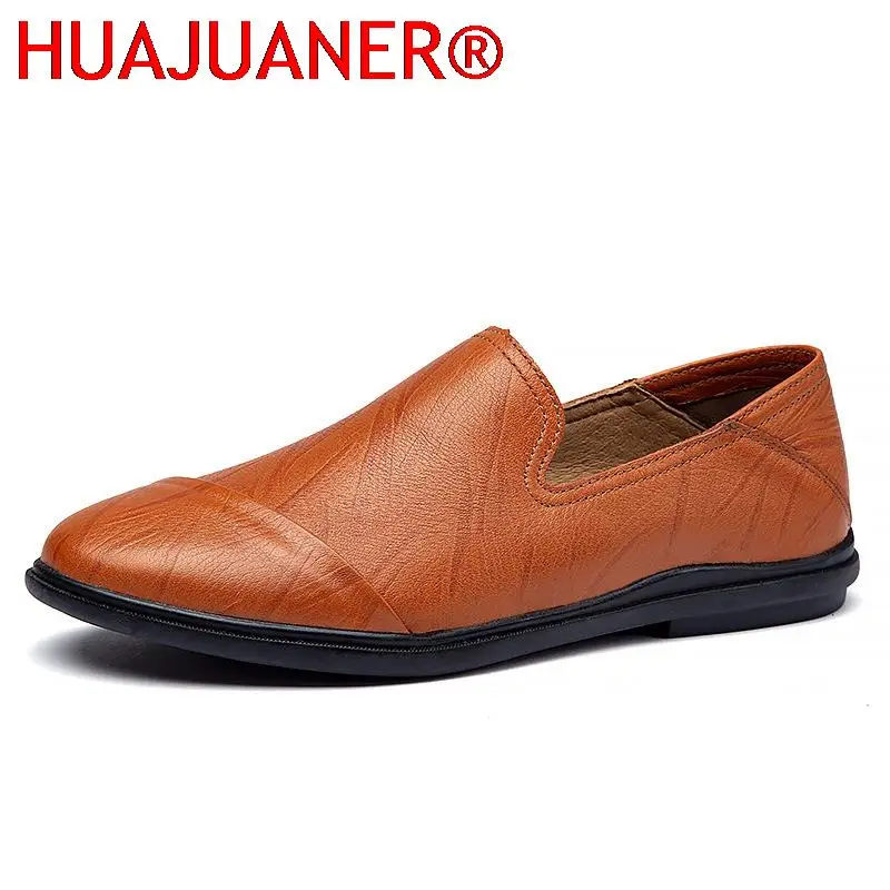 

Driving Shoes Genuine Leather Mens Gents Shoes Brand Classic Comfortable Slip on Shoes High Quality Spring Autumn Luxury Shoes