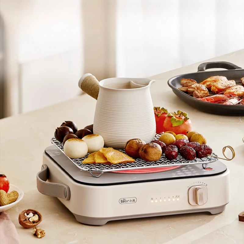 2200W Electric Earthenware Stove, Multifunctional Home High-power Tea Maker Electric Cooker for Stir-frying Hot Plate