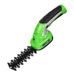 Cortador de grama sem fio do agregado familiar aparador de grama elétrico portátil 7.2v li ion cortador de grama tesouras de poda jardim organização máquina
