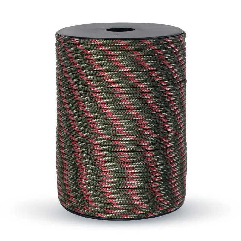 Paracord 4mm 9 Fili Mil-Spec: Corda Da Campeggio 650L Resistente – Nylon Per Sopravvivenza E Outdoor