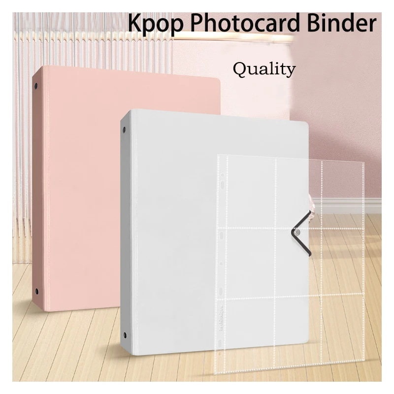 A4 Binder Photocards Holder Kpop Photo Card Page 2/3/4/9/10 Pocket Sleeves PVC Free Photo Album Refills 4x6 10x15 Pocket Sleeves