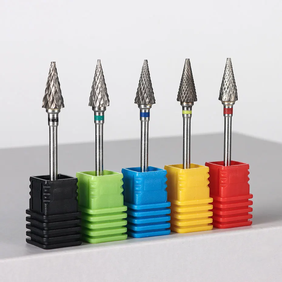 Premium Tungsten Steel Nail Drill Bit for Gel Removal