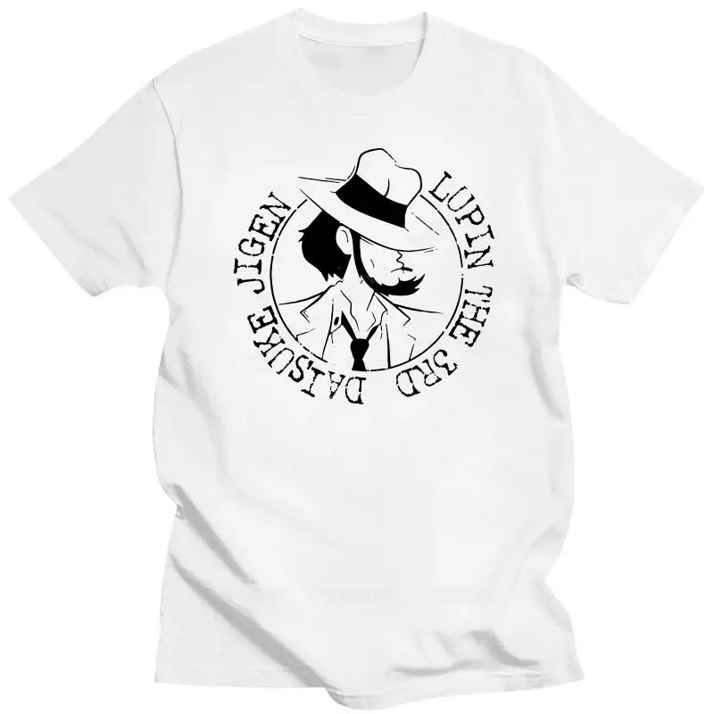 

Men Jigen Stamp Lupin T Shirts Ishikawa Cotton Clothing Leisure Classic Short Sleeve Crew Neck Tees Gift T-Shirt short sleeve