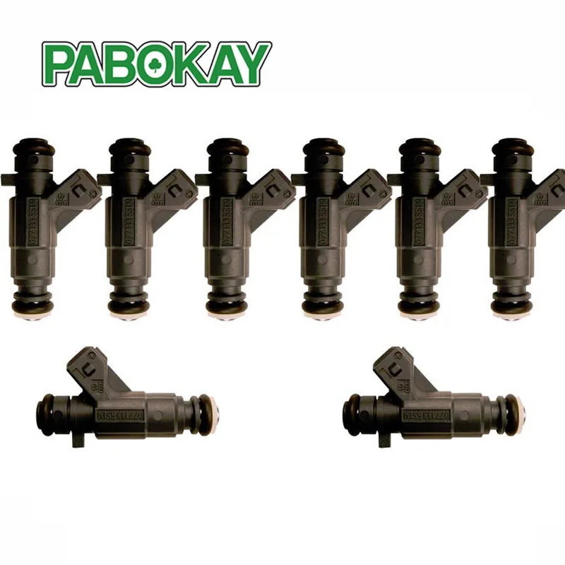 

8pieces x 2000-2004 Flow Matched Fuel Injector Set for Audi 4.2 0280155921