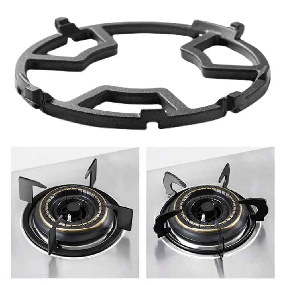 

Cast Iron for Gas Hob Cover Milk Pot Holder Universal Stove Trivets Stand Stove Rack Cooktop Range Pan Holder
