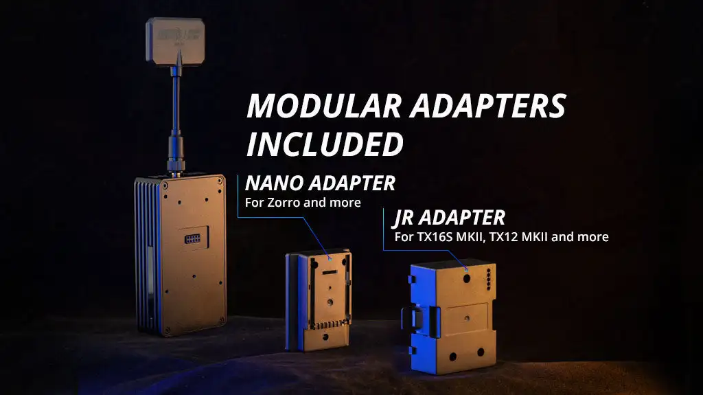 RadioMaster RANGER ELRS - 2.4G RANGER MICRO NANO Transmitter Module Suitable for DIY Spare Parts of Remote Control Combo Set 27 RadioMaster RANGER ELRS, ADAPTERS INCLUDED NANO ADAPTER For Zorro and more