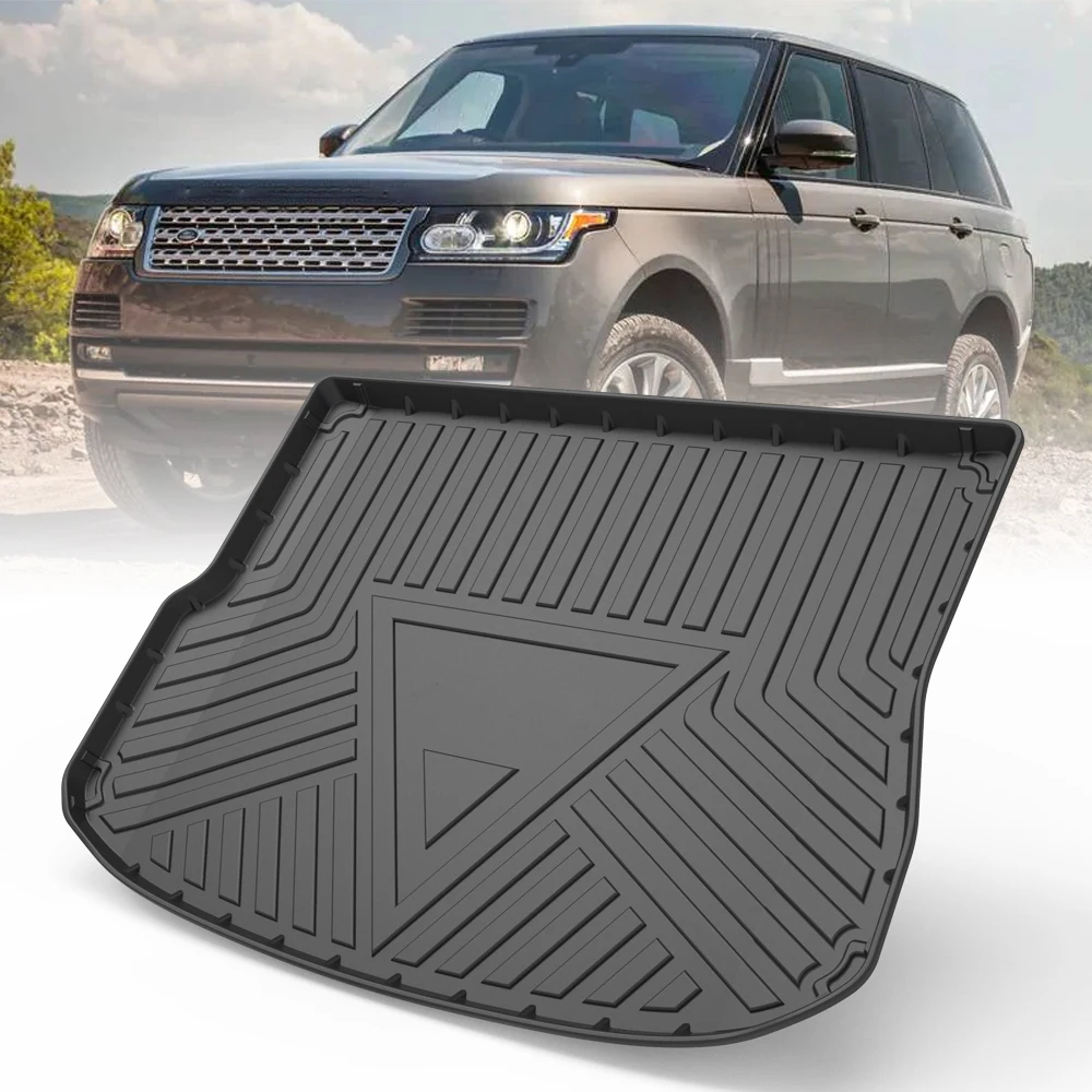 Tpe Car Rear Trunk Mat Storage Box Pad Per Land Rover Range Rover Evoque 5-Door 2013-2018 Tappetino Protettivo Impermeabile In Gomma Per Auto S