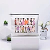 Swiftie Merch TS Album Pattern Women Makeup Bag Best Gift for Music Lovers Fans Fashion Cosmetic Organizer Toiletry Pouch 1