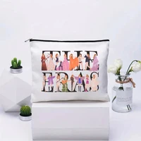 Swiftie Merch TS Album Pattern Women Makeup Bag Best Gift for Music Lovers Fans Fashion Cosmetic Organizer Toiletry Pouch 1