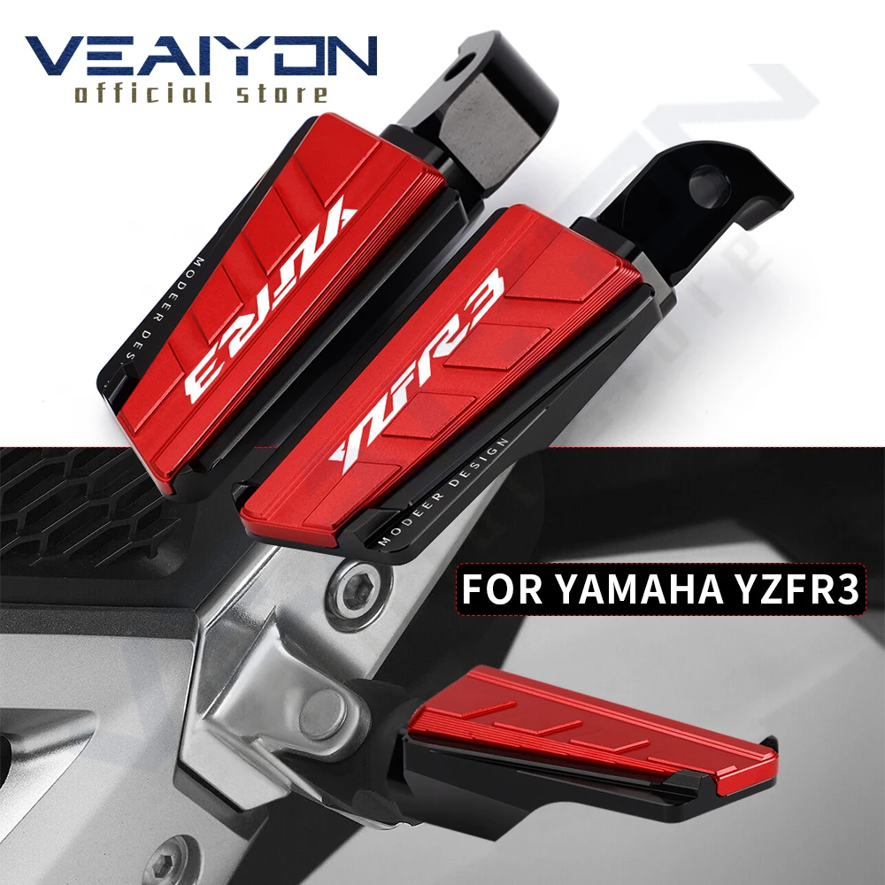 

For YAMAHA YZF R3 R25 R125 YZFR3 YZFR25 YZFR125 1 Set Motorcycle Accessories Rider Footrest Pedal Foot Pegs Foot Pegs Pedals