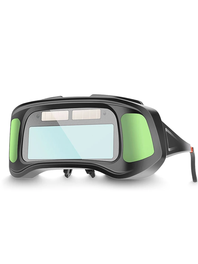 Auto Darkening Dimming Welding Goggles Large View Screen Electric Welding Protective Glasses for Arc Grinding Cutting