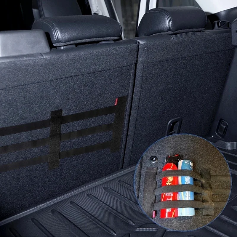 Car Trunk Organizer,Trunk Organizer,Car Trunk Straps,Car Extinguisher Holder,Fire Extinguisher Holder Trunk Elastic Fixing Belt Adjustable Storage Strap Fire Extinguisher Car Tools Organizer Tapes