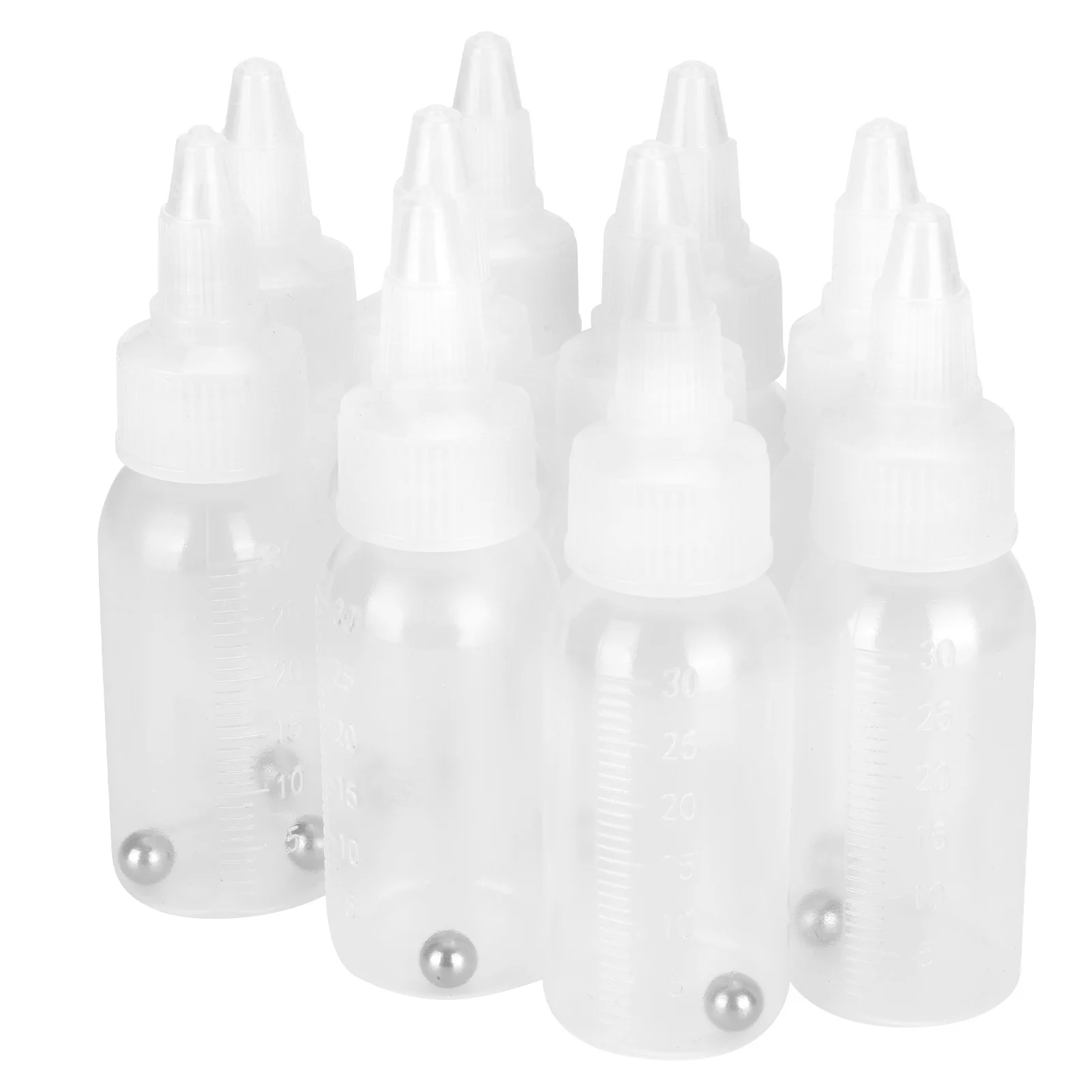 30ml 빈 페인트병 내식성 스퀴트 안료/조미료 용기(스케일 포함) 안료병 스퀴트 안료병