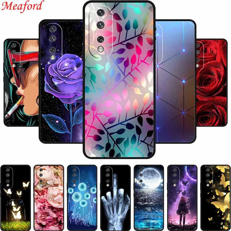 Custodia Per Telefono Per Honor X7B Cover Posteriore Honorx7B Silicone Nero Soft Funda Per Honor X7B Custodia X 7 B X7 B X 7B 6.8 "Antiurto