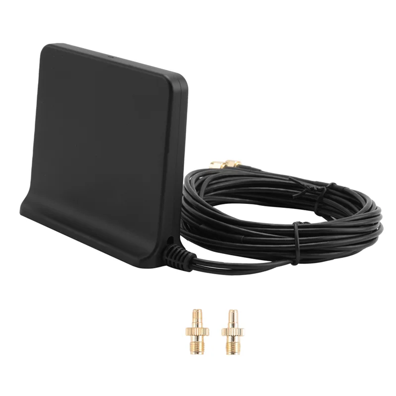 B24B 신호 증폭 5G 4G LTE 3G GSM MIMO 안테나 고이득 12Dbi 600-6000Mhz 외부 무지향성 와이파이 안테나