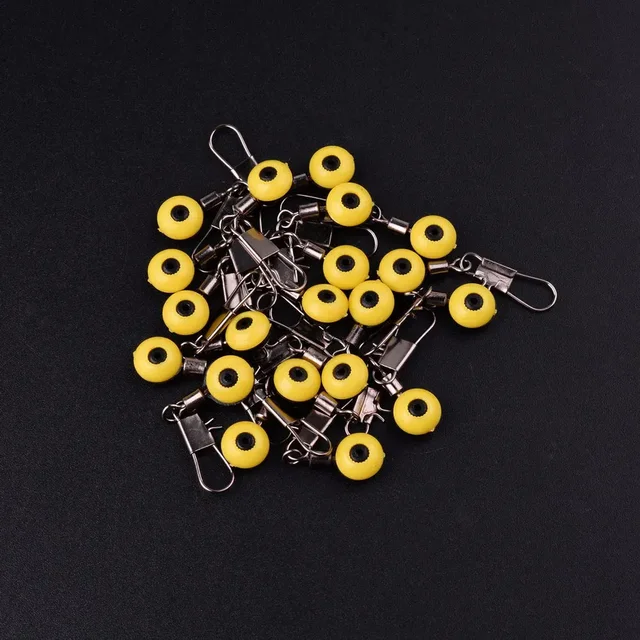 20pcs Fishing Line Hook Swivels Shank Clip Connector Interlock Snap Sea Space Beans Lure Fishing Hooks Connector Pesca Tackle 4