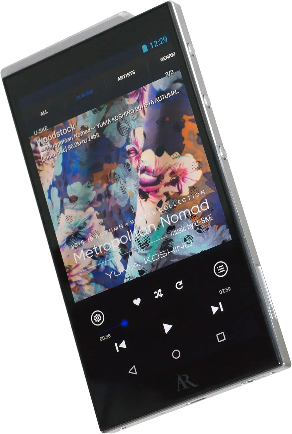 ポータブルプレーヤー Acoustic Research AR-M20 Acoustic Research Ar-m20 Hi-res Portable Music Player 32GB