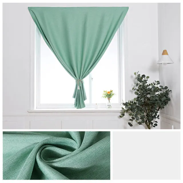 

Non punching magic tape shading curtains, UV resistant, simple self-adhesive shading curtains suitable for living rooms and bedr