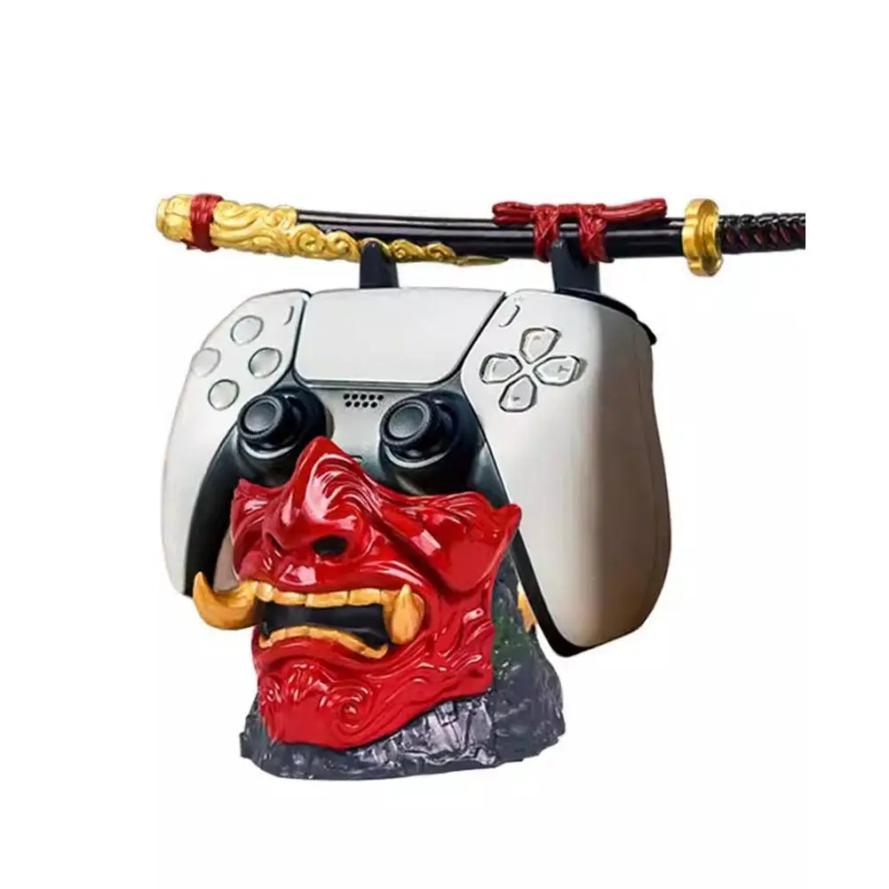 창의적인 게임 컨트롤러 데스크탑 장식 브래킷 PS5/PS4 게임패드 브래킷 실용적인 범용 게임 컨트롤러 홀더
