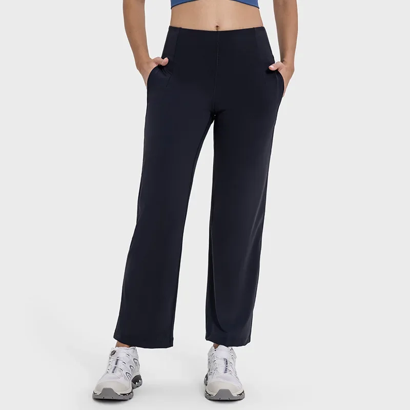 New Arrival High Waist Yoga Pants with Naked Feeling and Tummy Control Bell-Bottom Yoga Pants Perfect for Yoga and Dancing