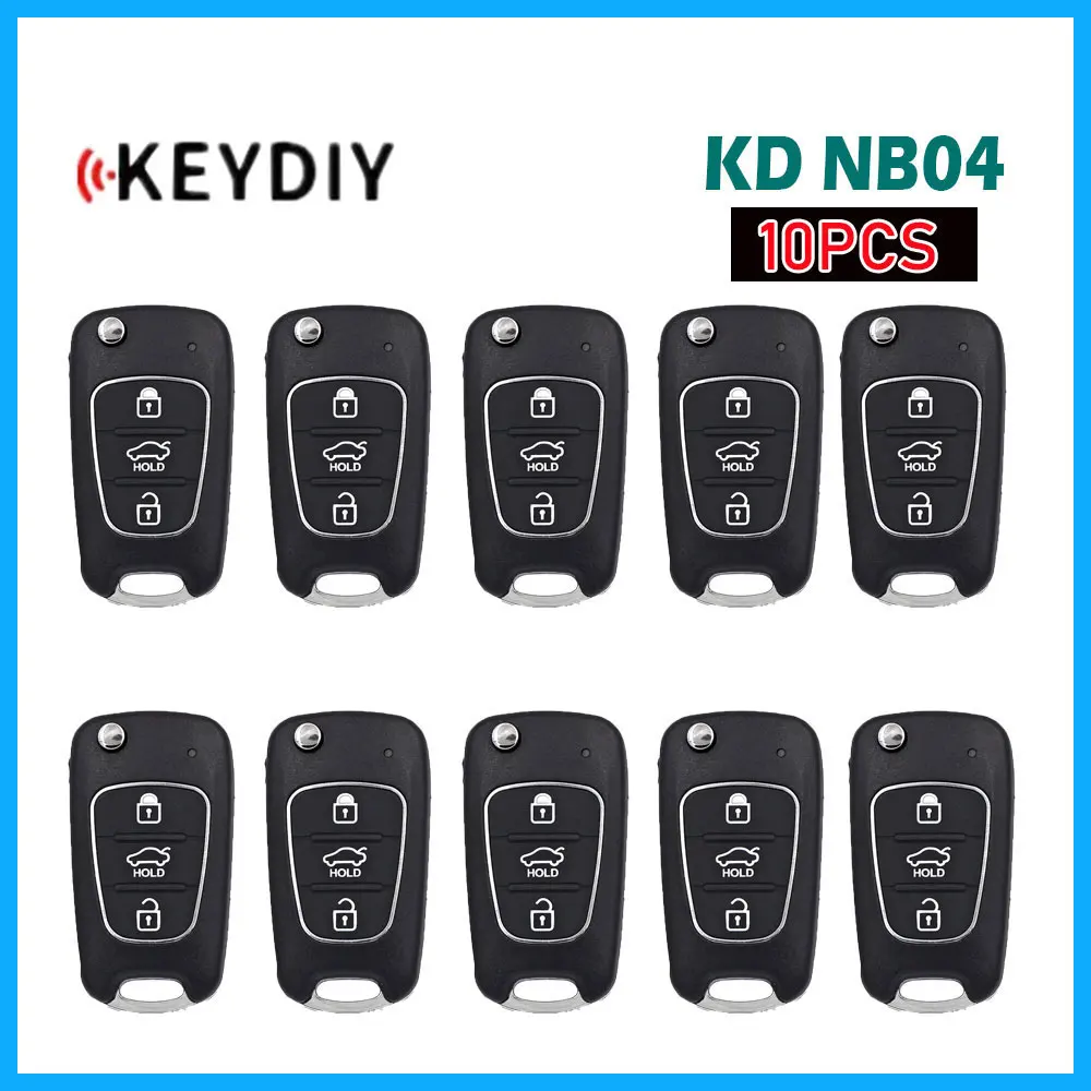 

10 шт. KEYDIY NB04 3 кнопки многофункциональный автомобильный пульт дистанционного управления серии NB универсальный пульт дистанционного ключа для Hyundai Style KD900 URG200