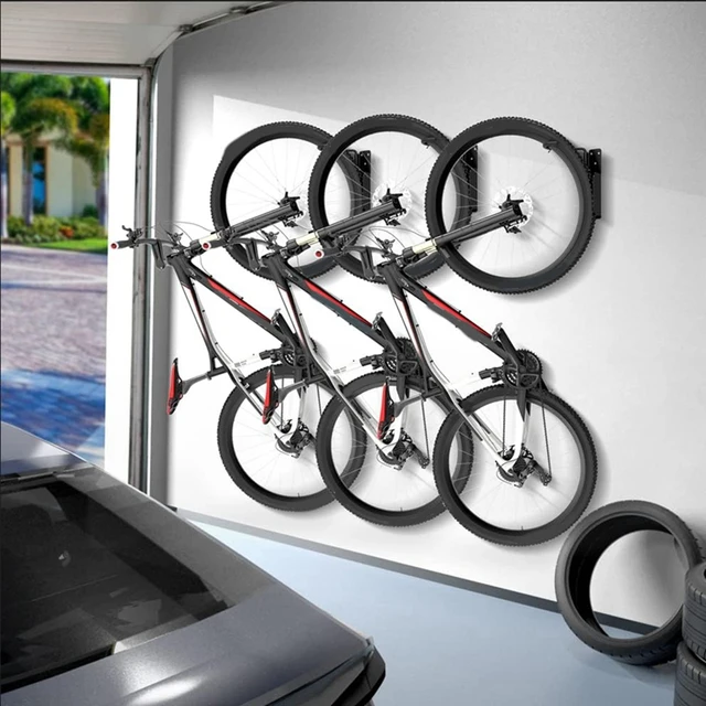 2Pack Bike Rack Garage Wall Mount Swivel Bike Rack For Indoor