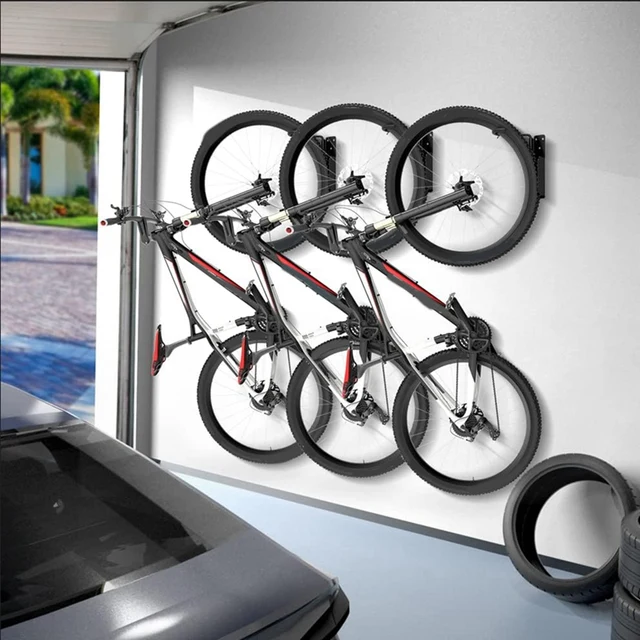 Wall Mount Review Swivel Bike Wall Hanger Space-Saving