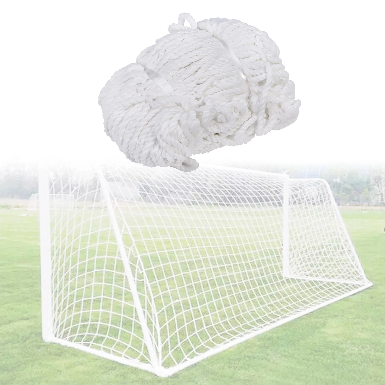 Football Soccer Net Sports Replacement Soccer Goal Post Net for Sports Match Training Goal Post soccer goal net