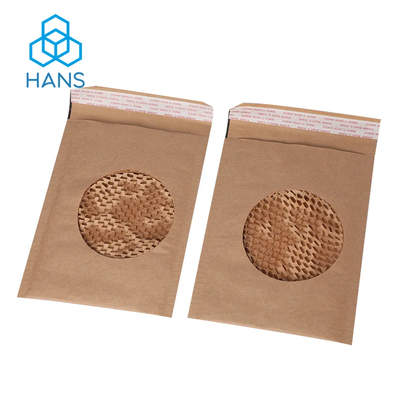 100/200pcs 자연 허니 콤 패딩 봉투. 생 분해성. 깨지기 쉬운 goodspaper 배송 가방에 대 한 배송 가방