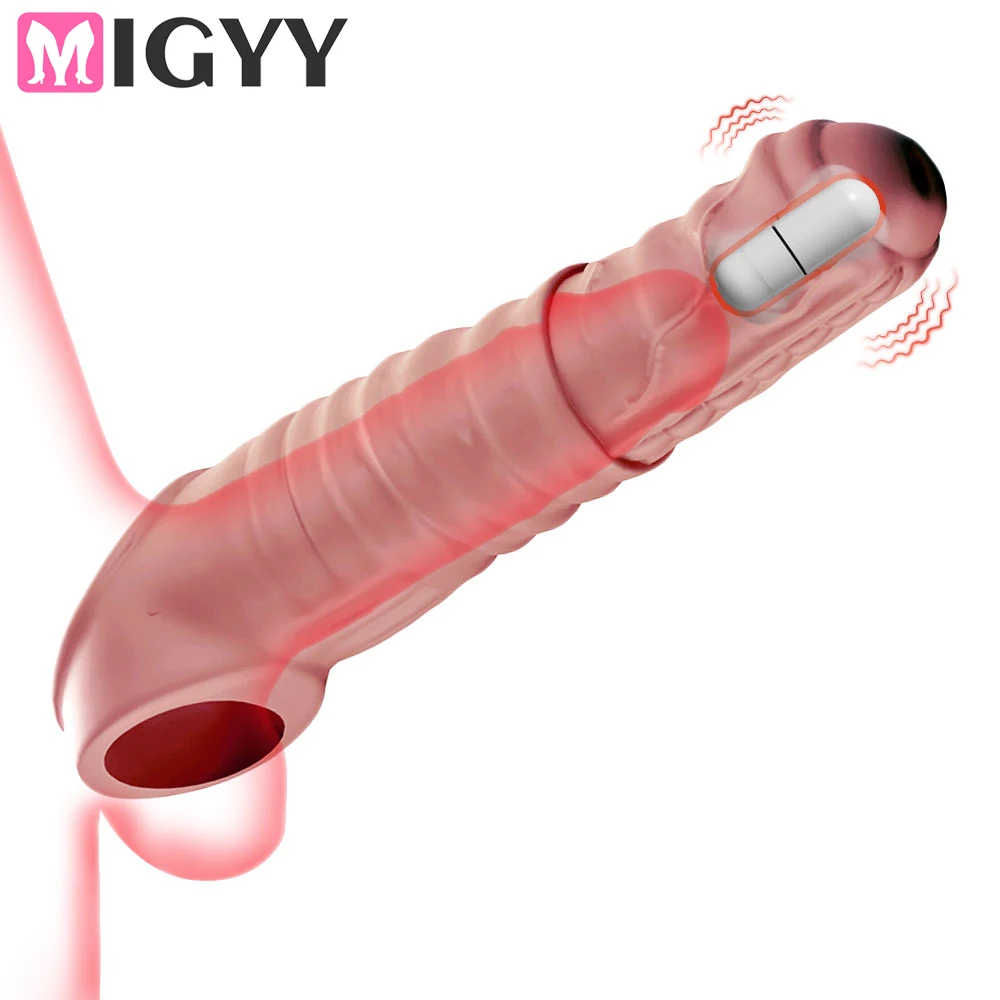 Kondome Silikon Penis Extender Vergrößerung Ärmel Verzögerte Ejakulation Für Erwachsene Intime Waren Wiederverwendbare Kondom Cock Ringe 1